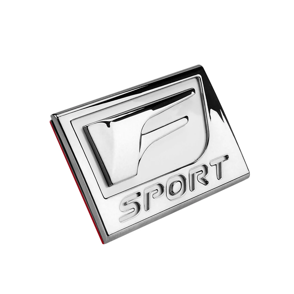 F шильдик Sport табличка для Lexus CT ES GS LS NX GX RX LX удобный LC RC LFA сбоку туловища Fender Декор