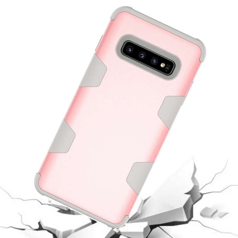 3в1 Гибридный противоударный защитный чехол для телефона Samsung Galaxy Note 9 8 S10E S10 S9 S8 Plus