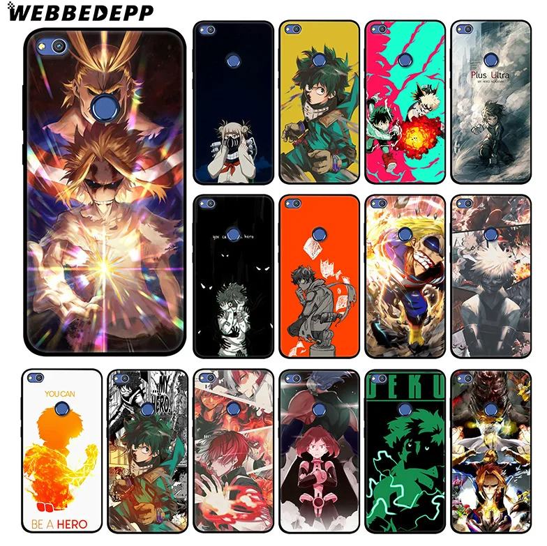 WEBBEDEPP My Hero Academia Мягкий силиконовый чехол для Huawei Honor Mate 20 10 8X 8C 8 6A 7A 7X 7C Lite Pro ТПУ |