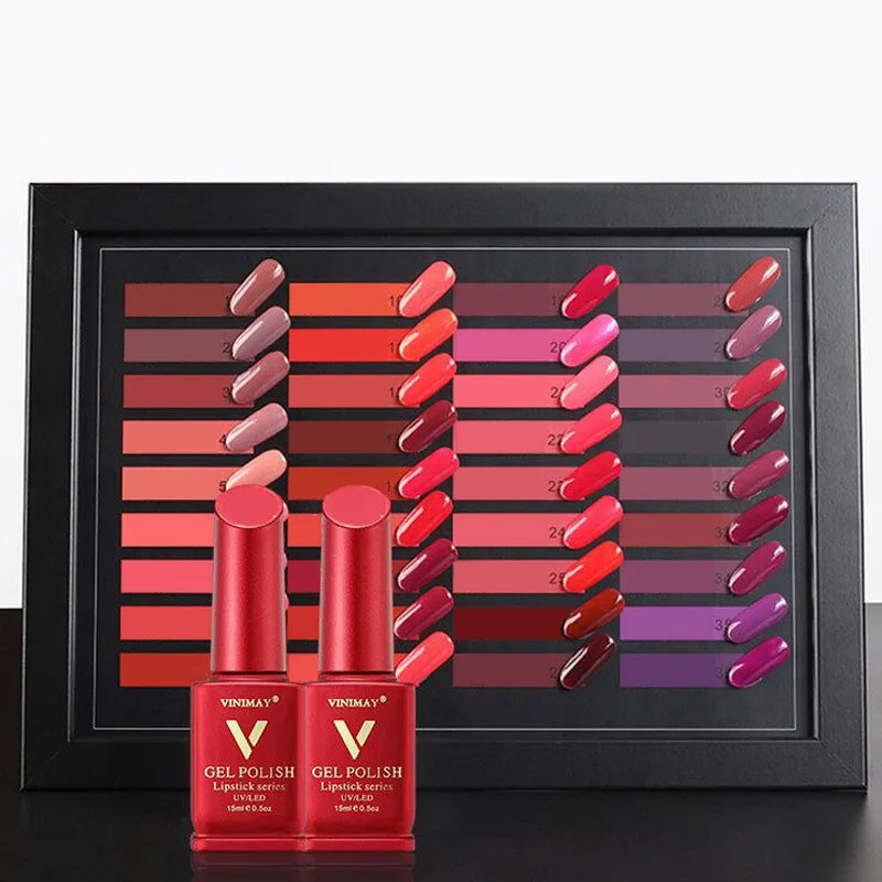1set 36color Роскошный бренд помада цвет набор гель-лаков для ногтей замочить УФ-гель для ногтей длительный светодиодный гель лак для ногтей - Цвет: 1set 36color