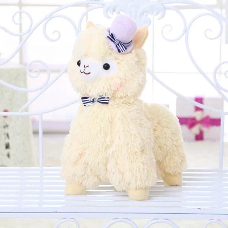 35 см/14 дюймов Kawaii Alpaca плюшевая игрушка Alpacasso мягкие набивные животные детские