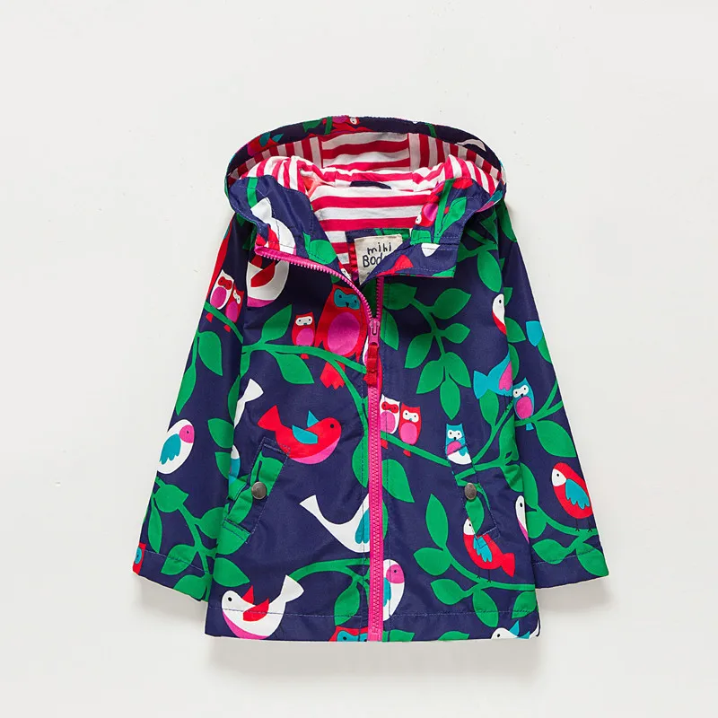 Новинка 2019 года ветровка для девочек сезон весна-осень верхняя одежда с