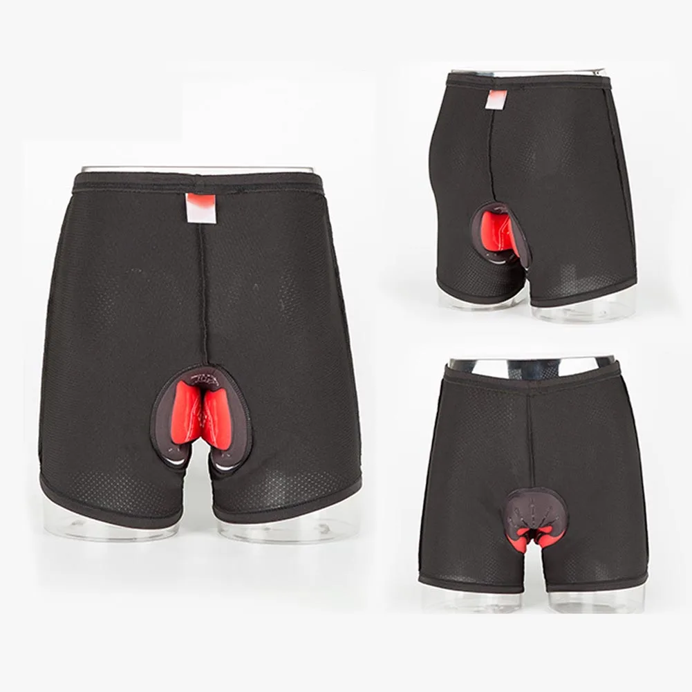 Men Cycling Underwear Bicycle MTB Shorts Riding Sport Compression Tights Padded C55K Sale | Спорт и развлечения