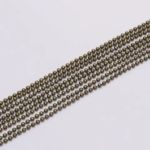 Металлические шариковые цепочки для бижутерии YouYoungDifferent