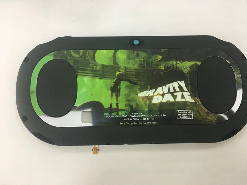 C Запасная задняя крышка с логотипом для PS Vita Slim для psvita 2000 Консоль ack Оболочка Чехол - Цвет: C