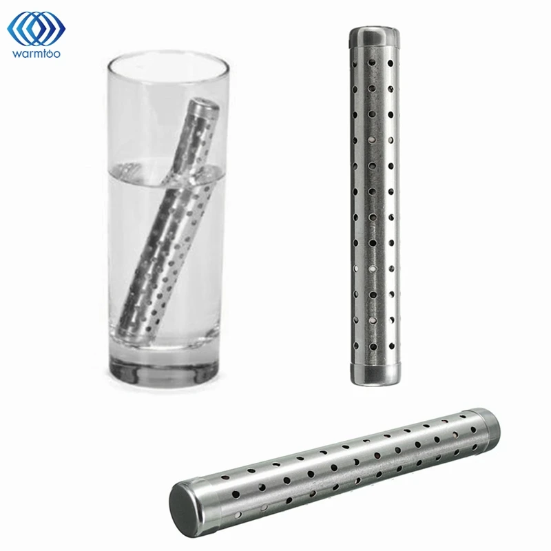 

Alkaline Water Stick Hydrogen Negative ION Ionizer PH Minerals Wand Water Purifier Filter Treatment Portable Health Travel Size