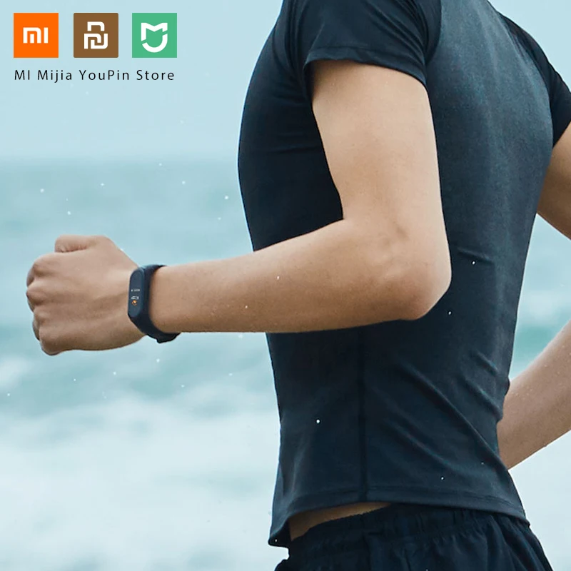 Xiaomi Mi Band 4 Original 2019 Newest Music Smart Miband Bracelet Heart Rate Fitness 135mAh Bluetooth 5.0 Color Screen | Электроника