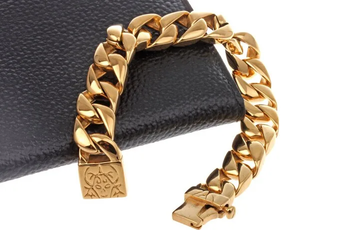 Мужской браслет-цепочка KALEN браслет из нержавеющей стали шириной 16 мм с