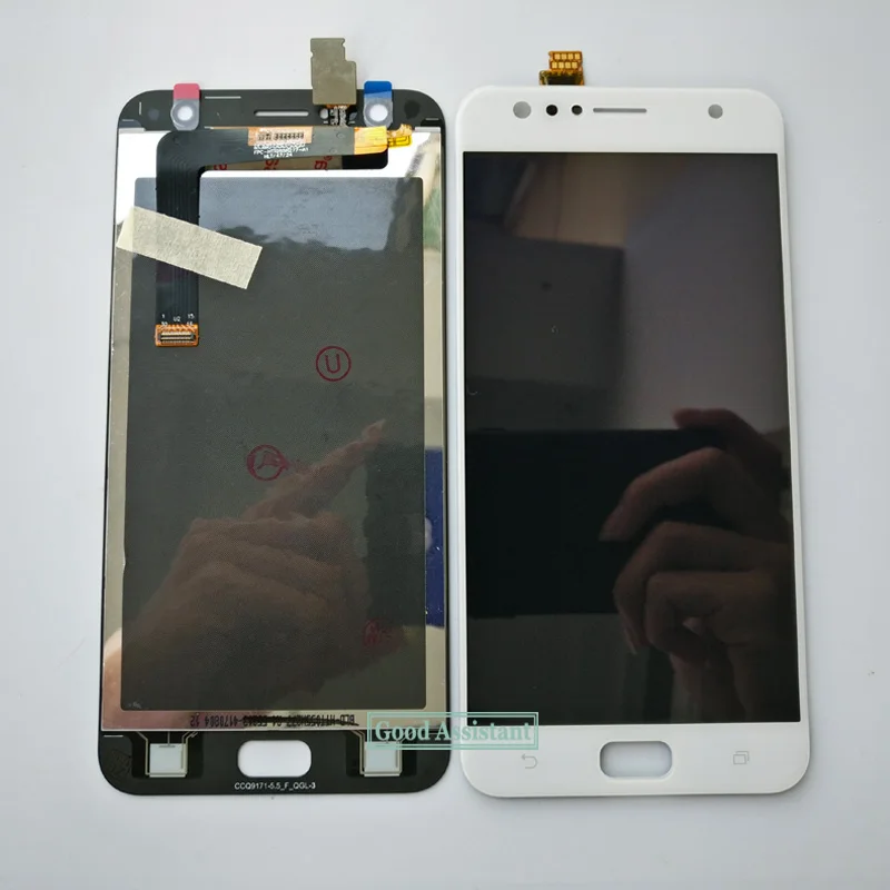 Черный/белый 5 дюймов для Asus Zenfone 4 Selfie ZD553KL X00LD Полный ЖК-дисплей + дигитайзер