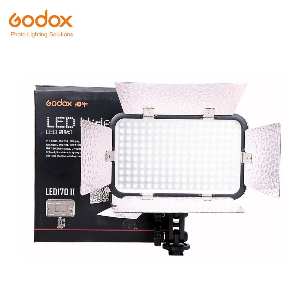 Godox LED 170 II 170II Светодиодная лампа для видеосъемки Nikon Canon Pentax свадебная фотография