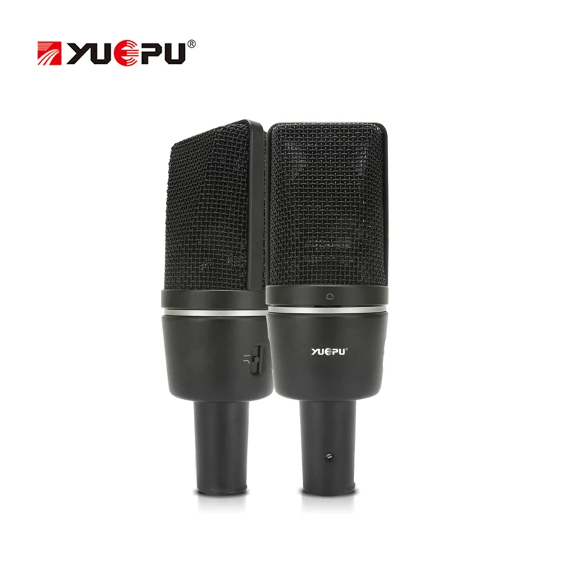YUEPU C7000 Студийный конденсаторный микрофон с фантомным питанием 48 В запись голоса