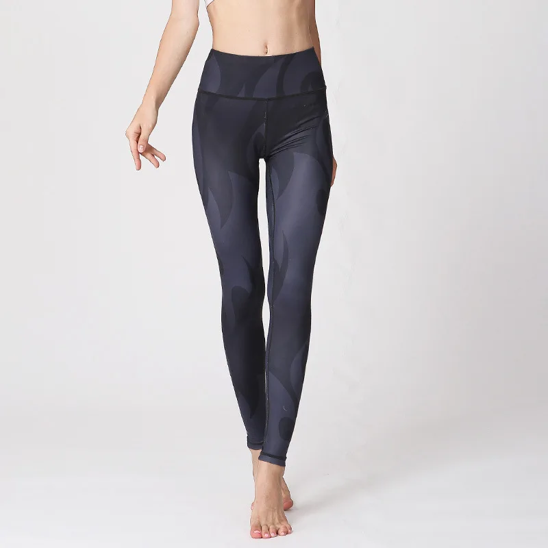 Женские сексуальные брюки для йоги леггинсы фитнеса тонкие спортивные бега
