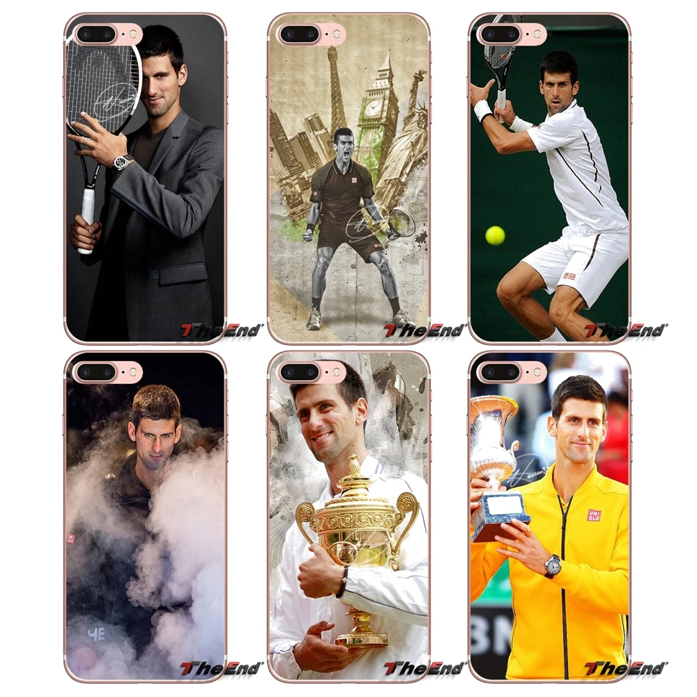 Мягкий чехол из ТПУ для Sony Xperia Z Z1 Z2 Z3 Z5 compact M2 M4 M5 E3 T3 XA Aqua LG G4 G5 G3 G2 Mini Capa Novak Djokovic Tennis
