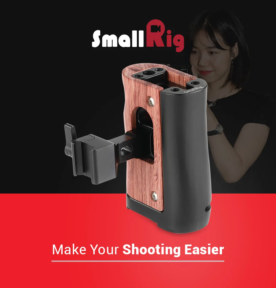 SmallRig DSLR камера ручка быстрого крепления NATO ручка для samsung T5 SSD для BMPCC 4K клетка 2254 2203 камера Боковая ручка HSN2270