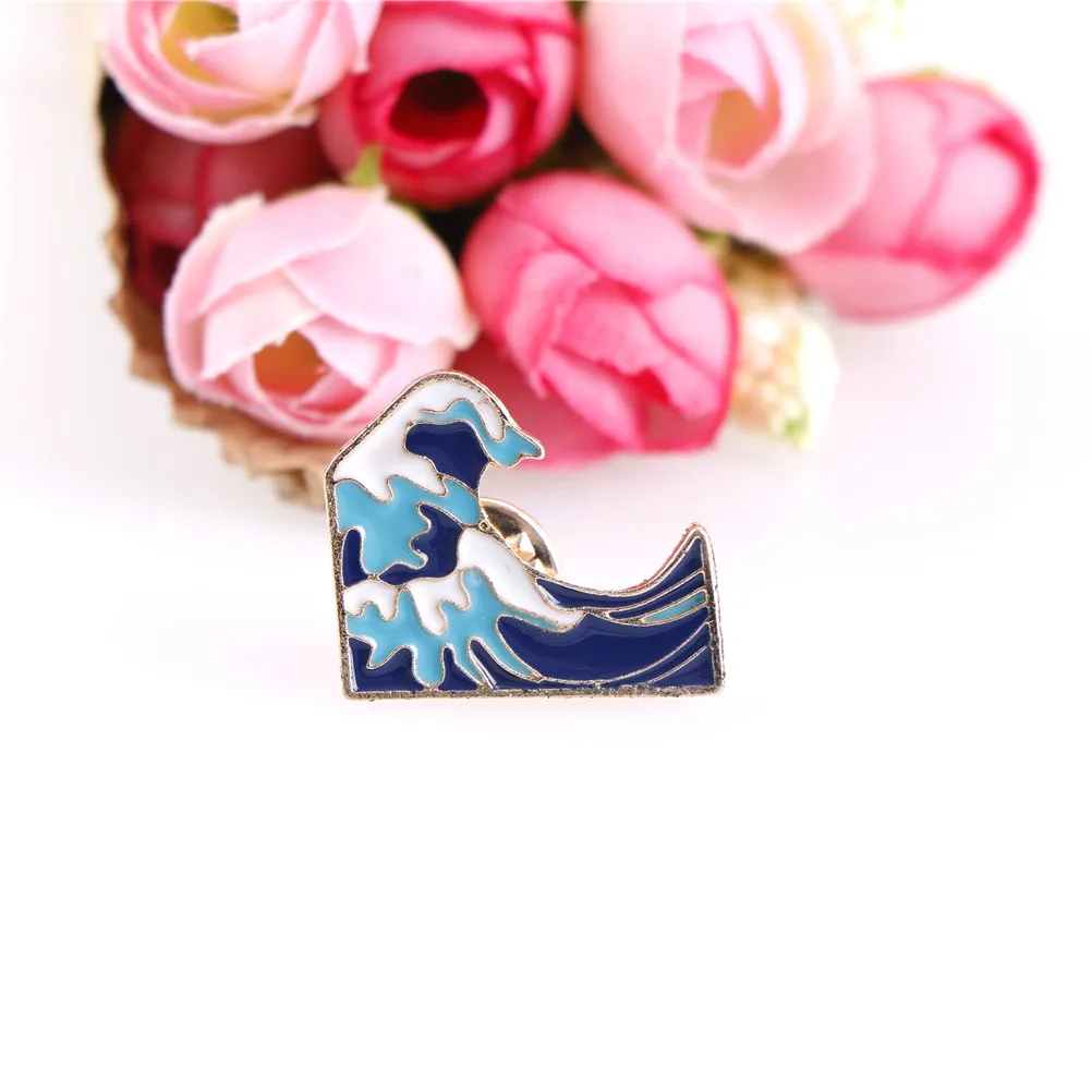 Джинсовая куртка с глазурью на кнопках героями мультфильмов 2018 Pin-знак ювелирное