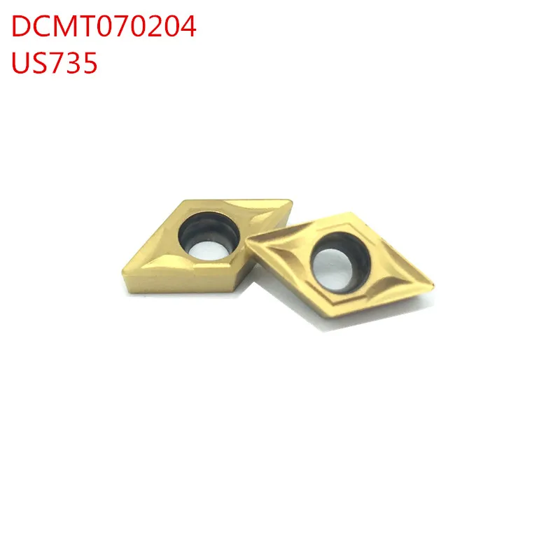 SWIS 20 шт. DCMT070204 VP15TF/UE6020/US735 расточка инструментов карбида вольфрама вставки