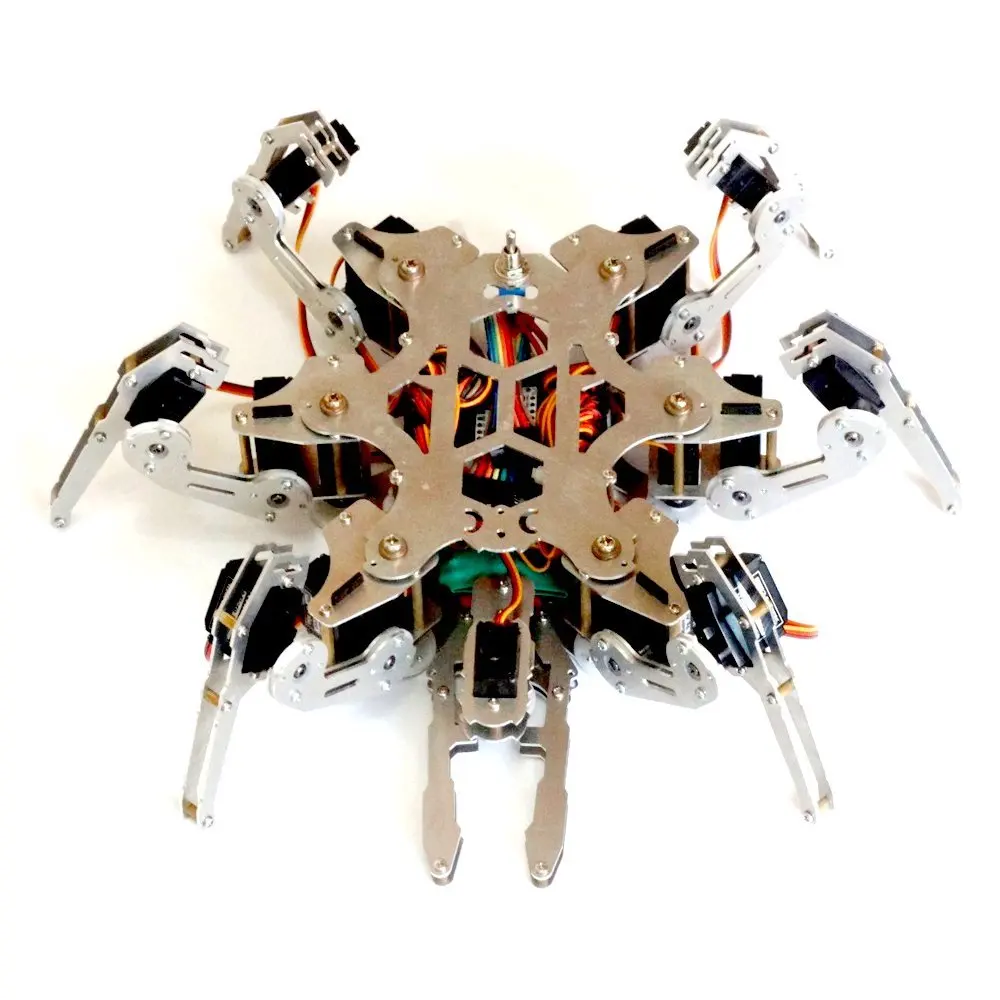 Arduino Bionic Spider Robot 6 Foots большой сервопривод с крутящим моментом и контроллером