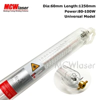 mcwlaser 80w acutal 80w 100w co2 laser tube 125cm air express insurance