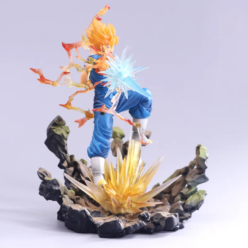 Горячая аниме Dragon Ball Z Вегета Сон Гоку Fusion Gogeta Super Saiyan Fierce batch Com фигурка F ZERO кукла