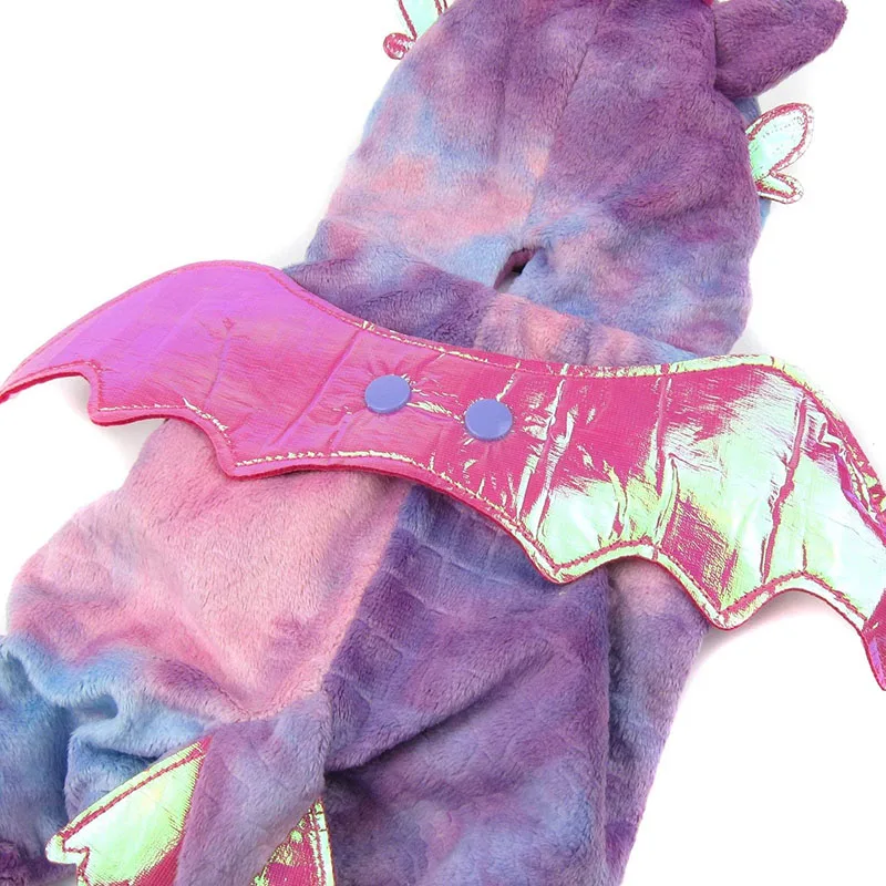 Флисовый лежак для животных кошка собака костюмы Fly Dragon собачий наряд Хэллоуина