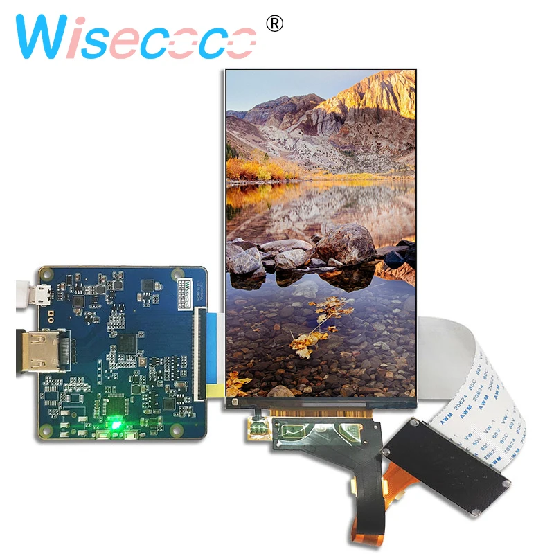 5 дюймовый 1440*2560 2K ЖК-экран LS055R1SX04 с контроллером драйвера MIPI S2.2 для 3d SLA принтера
