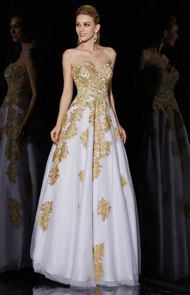 Элегантный Кружева Пром Платья Милая с Кружевом Аппликации Лонг С Плеча Линия