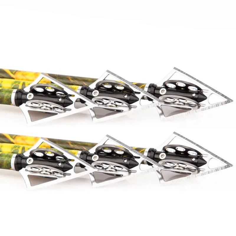 Наконечники стрел для стрельбы из лука 3/6/12 шт. 100 г винтовые наконечники охоты