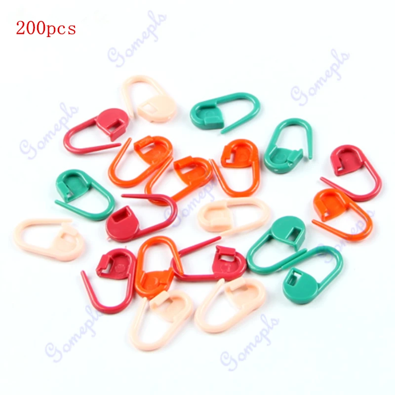 200 шт Красочные Вязание кроше блокировки стежка маркеры помощник ремесло новый