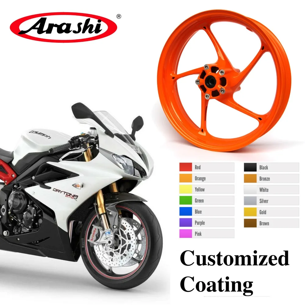 Обод колесный Arashi Street Triple Daytona 675R 13 15 для Triumph Triple675R Daytona675R 2013 2014 2015|Обода| |