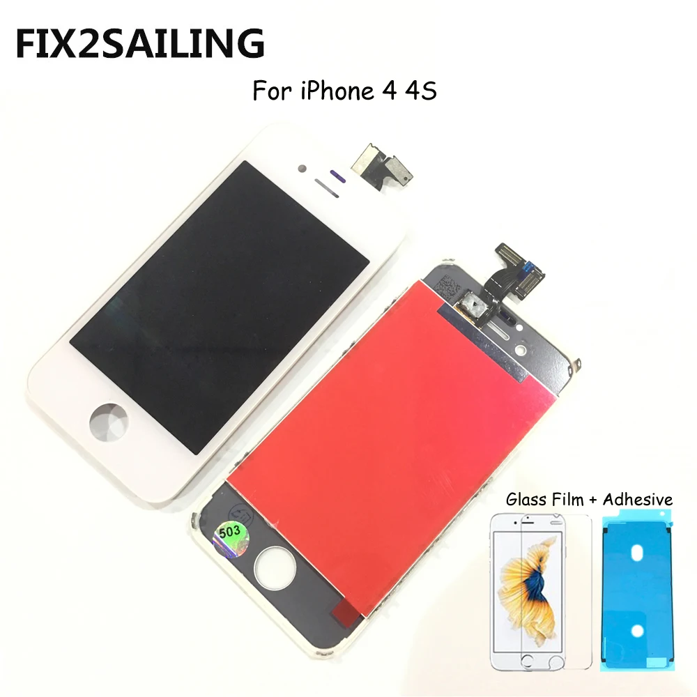 FIX2SAILING 100% класс AAA ЖК дисплей с кодирующий преобразователь сенсорного экрана в