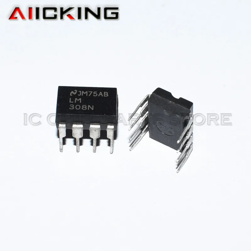 10 шт. LM308N DIP8 LM308 DIP 308N DIP-8 | Электроника