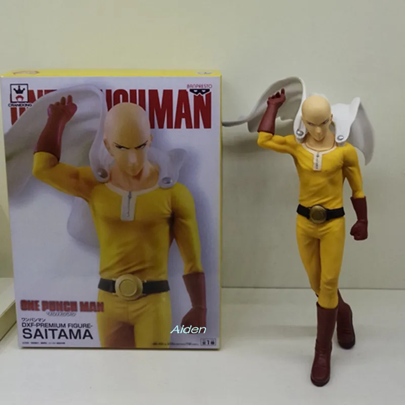 8 &quotBanpresto один удар человек DXF Сайтама ПВХ фигурку Коллекционная модель игрушки