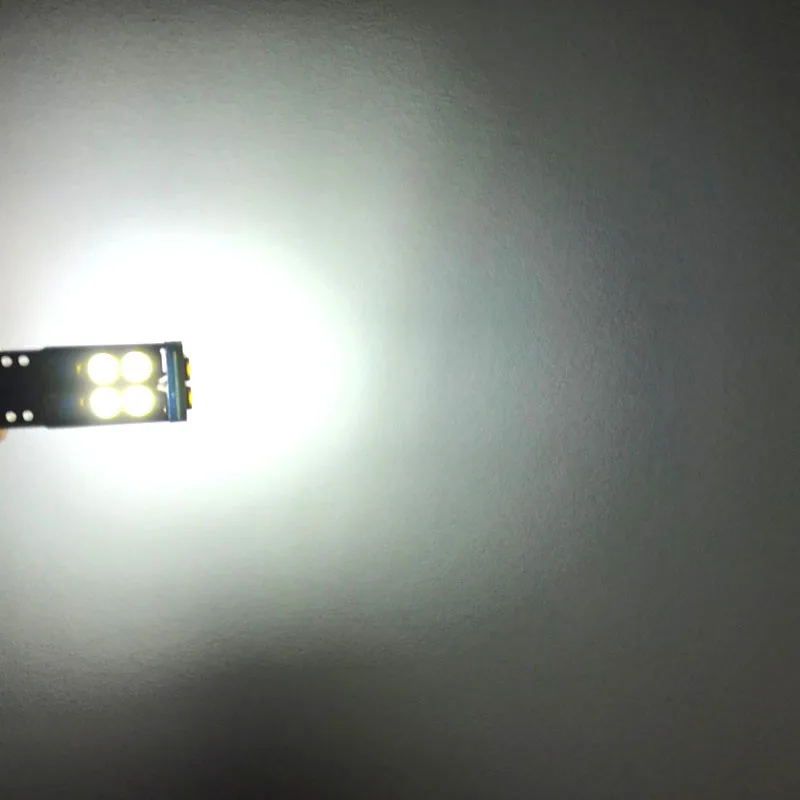 10/100 шт. супер яркий T10 canbus светодиод 10 SMD 3030 1 8 Вт 194 168 W5W купольный светильник для