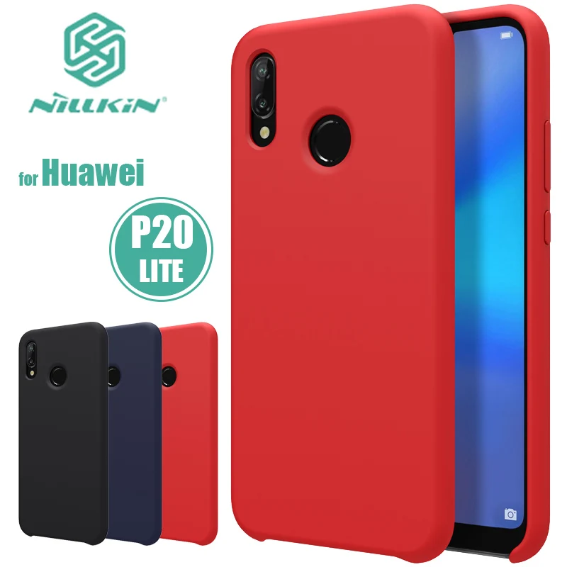 Для huawei P20 Lite чехол Nillkin Luxury Flex Pure Nova 3E задняя крышка для Pro Nilkin Мягкий сенсорный