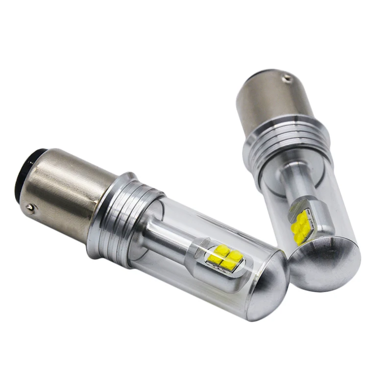 car signal lights 7443/3157 1157 Super Bright 40W LED auto brake fog lamp daytime running light stop bulbs 12V | Автомобили и
