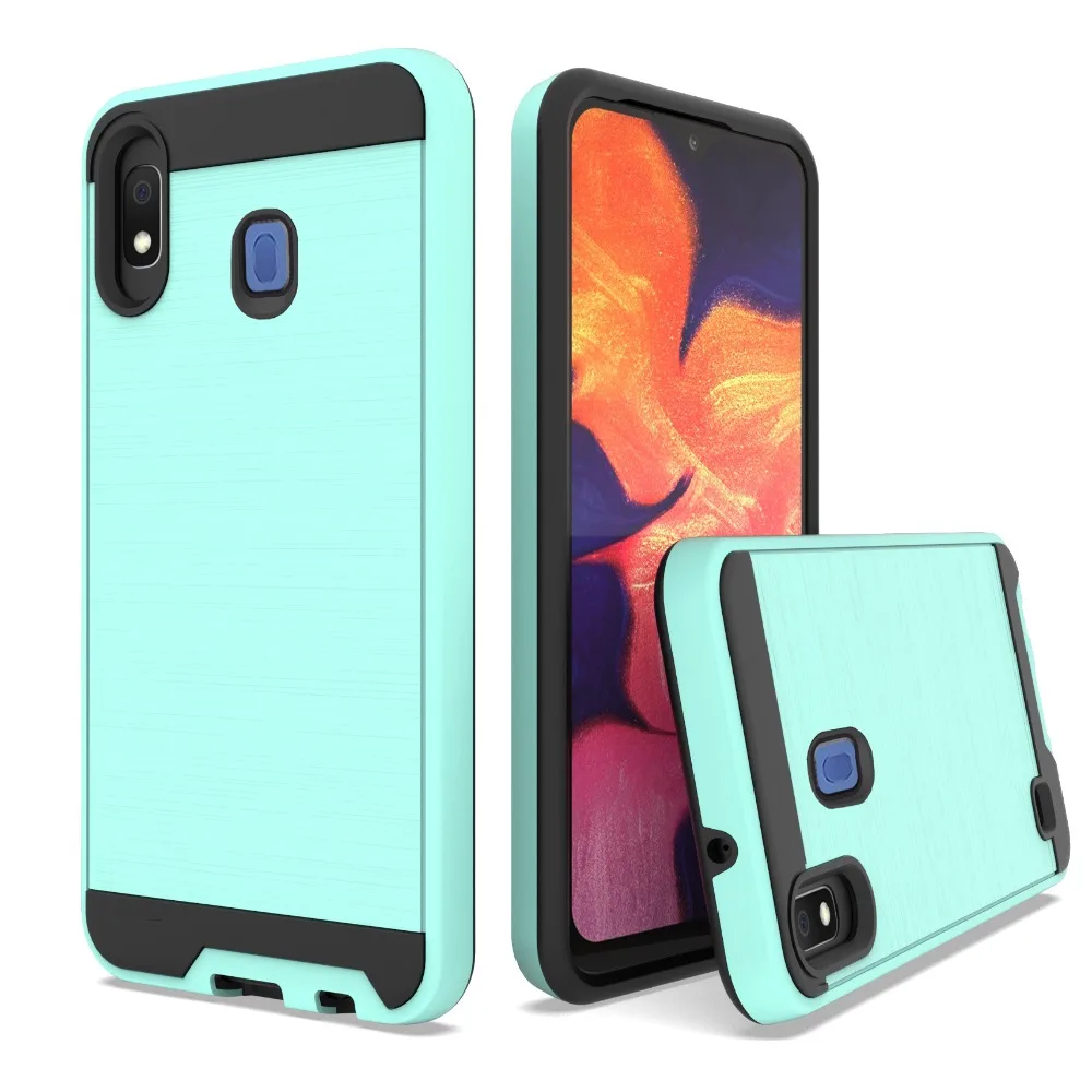 100 шт./лот для Galaxy M10 M20 M30 M50 чехол матовый ТПУ Жесткий из поликарбоната samsung A10 A20 A30