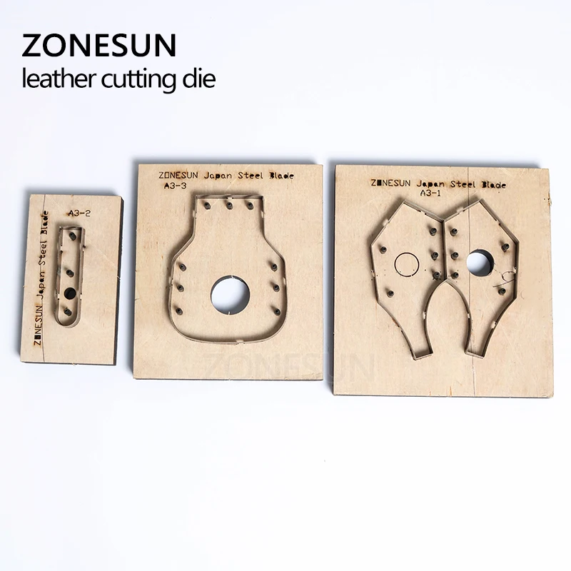 ZONESUN D110 изготовленный на заказ высекальный штамп для кожи лазерный фотобумага