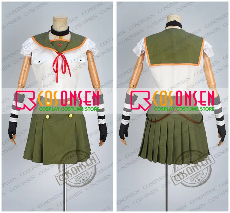 COSPLAYONSEN Gakkou Gurashi! Школа Живите! Костюм для косплея Kurumi Ebisuzawa полный комплект все