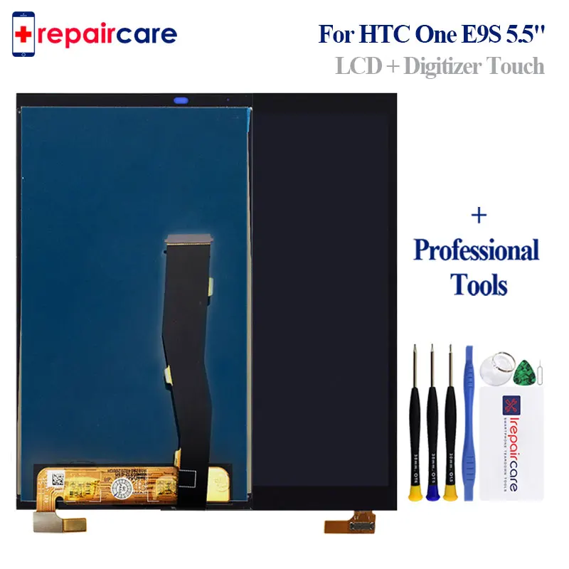Для HTC One E9S ЖК-дисплей + сенсорный экран дигитайзер с рамкой Замена для LCD