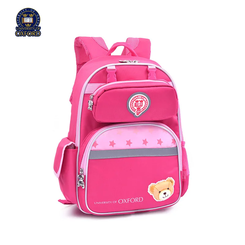 Оксфордский мультяшный Детский рюкзак ортопедическая жесткая задняя школьная