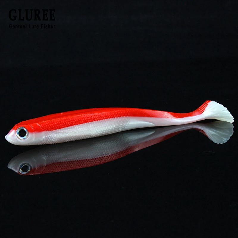 GLUREE 1 шт. 3D Глаза рыболовные приманки 15 см 12 5 г ручной работы T Мягкая приманка с