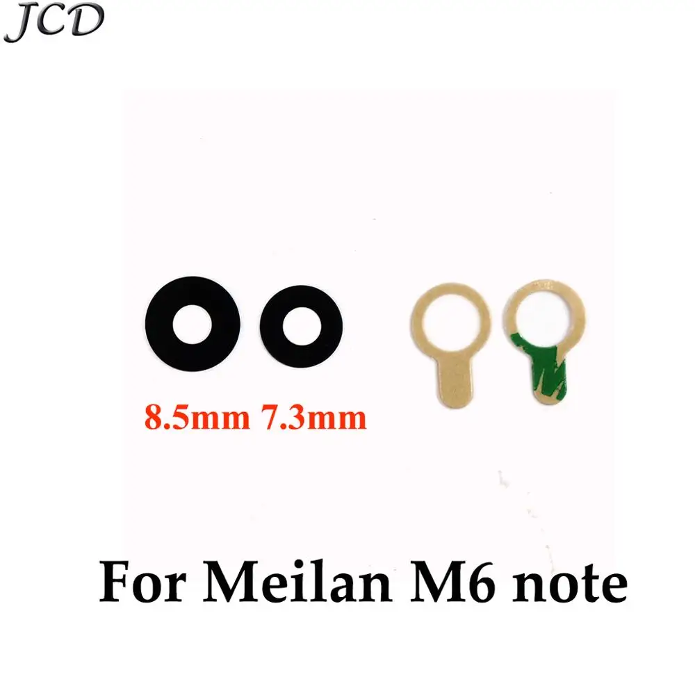 JCD 1 шт. для MEIZU m6 note новая задняя камера стеклянная крышка объектива запасные