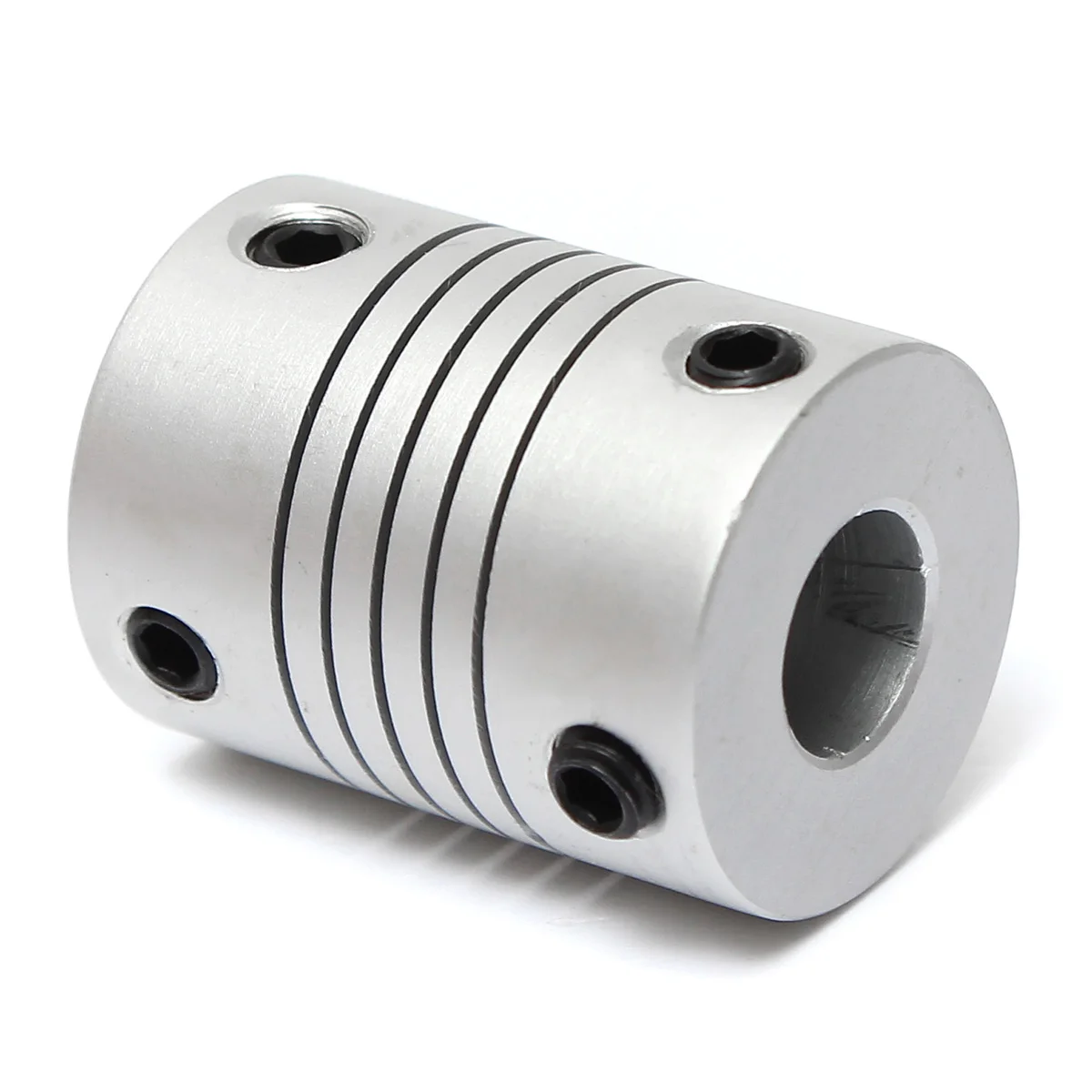 Алюминиевая Гибкая муфта вала 5 мм x 8 OD19mm L25mm CNC шаговый соединитель