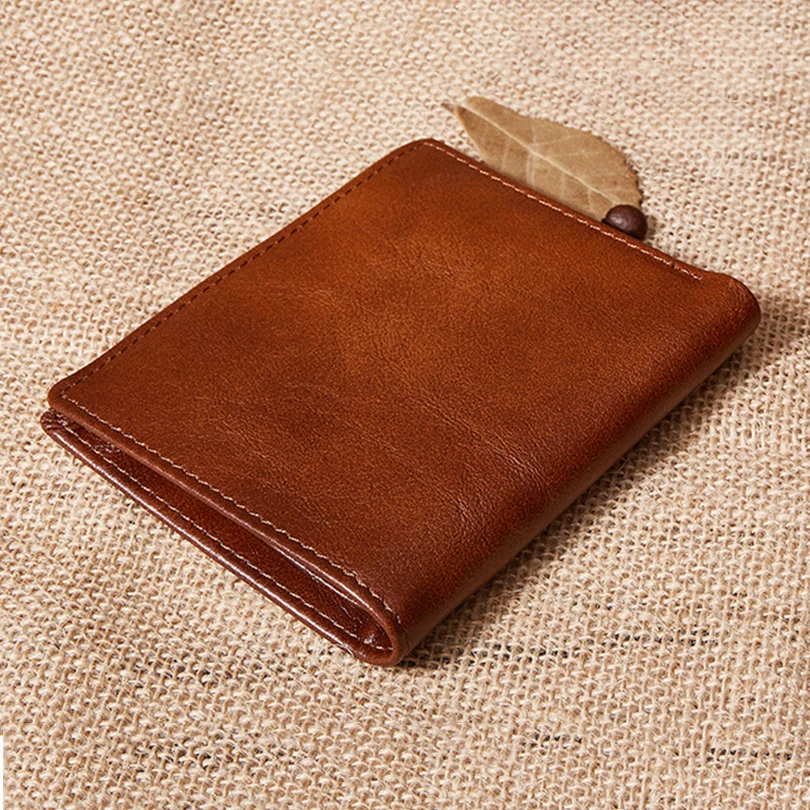 COHEART бумажник из воловьей кожи мужской кошелек натуральной винтажный наивысшего