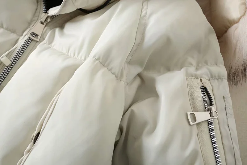 Зимняя Толстая Большая Меховая Парка женская плюс размер 2XL Длинная женская куртка ветровка Тонкая зимняя женская Куртка пуховая парка для женщин