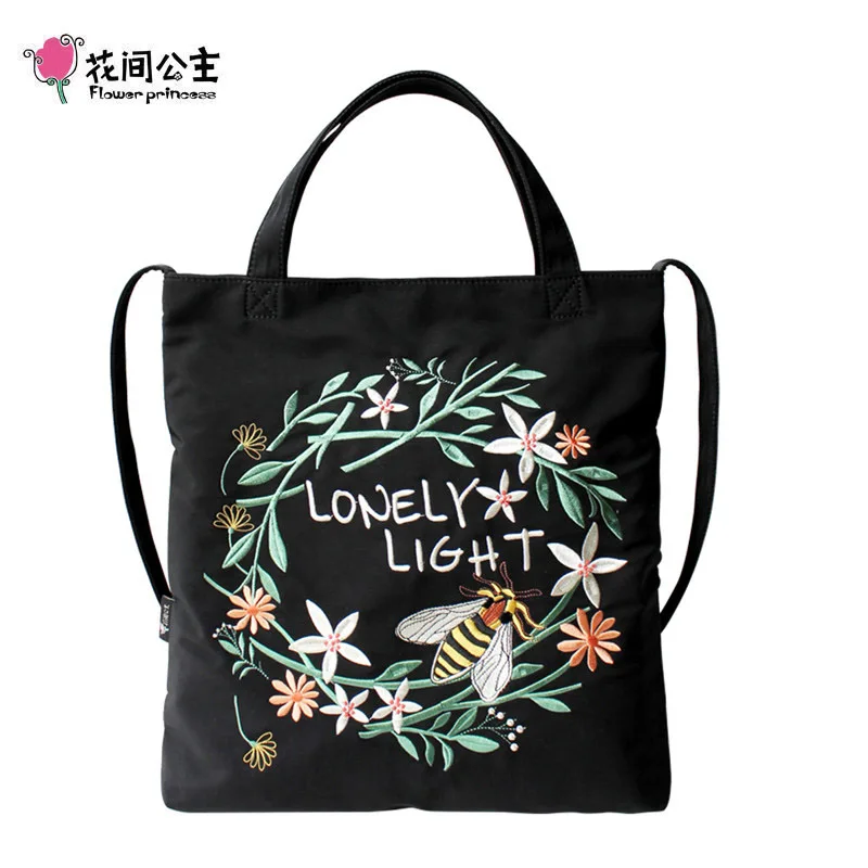 

Женские сумки известного бренда с цветочным принтом, женская сумка на плечо с оригинальным дизайном, сумки через плечо с вышивкой цветов, 2019