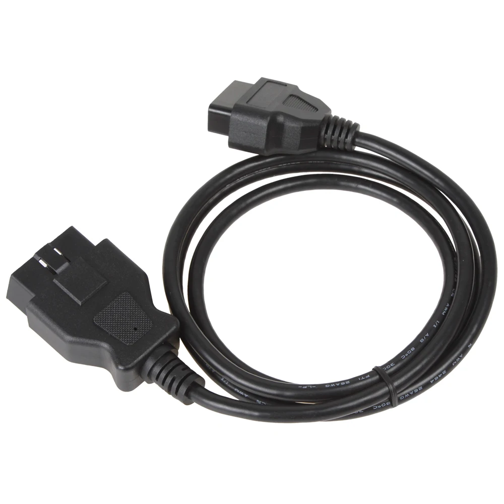 Новый 1.5 м кабель удлинитель 16 Булавки ELM327 OBD II OBD2 Разъем авто инструмент