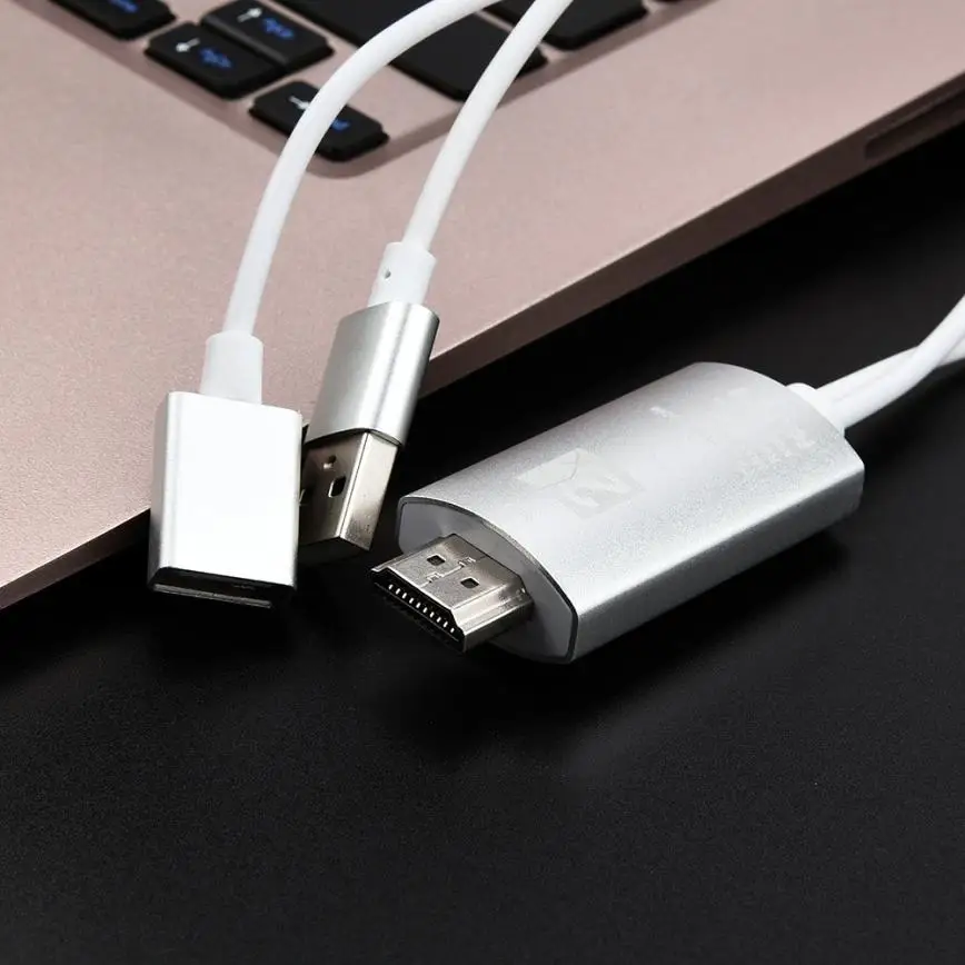 Новый адаптер кабель USB Type C Lightning к HDMI w/зарядный для Samsung Galaxy S9 iPhone гаджет l0807 #3| |