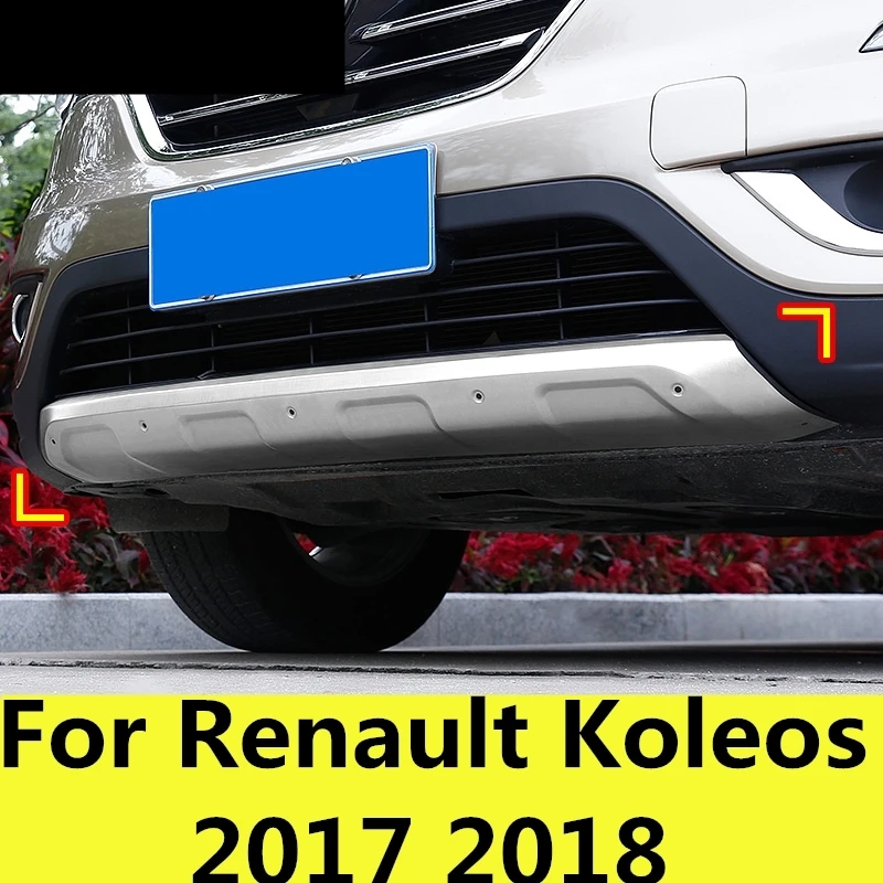 Передний и задний бампер для Renault Koleos 2017 2018|Хромирование| |