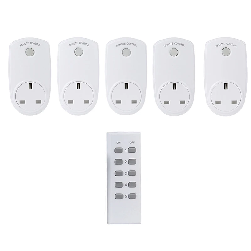 ESPLENTY Smart Plug пульт дистанционного управления 433Mhz Беспроводная розетка стандарта